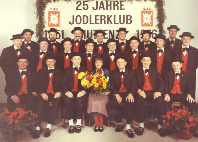 Jodlerklub Gruppenfoto